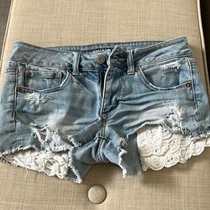 Comfortable jean shorts!